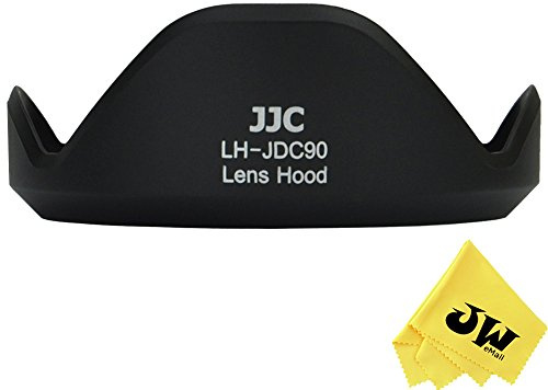 JJC LH-JDC90 compatible Canon LH-DC90 Lens Hood for Canon PowerShot SX60 HS,Black