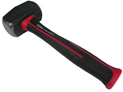 Hilka 54511025 2 1/2 lb Club Hammer Fibre Glass Shaft - Black/Red