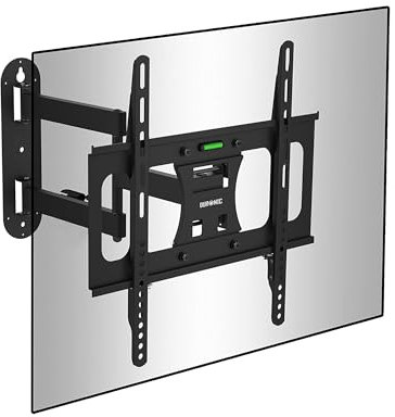 Duronic TV Wall Bracket TVB109S Mount TVs, Television Mounting Stand Cantilever Swivel, Mounted Brackets VESA for 23-55” Flat Screen T V LCD LED QLED