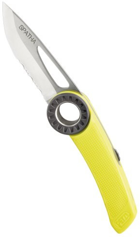 PETZL - Couteau SPATHA - Unisex, Jaune, Taille Unique