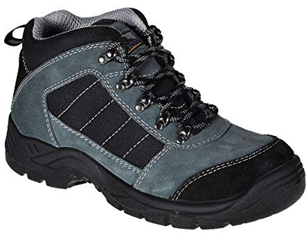 Portwest FW63BKR43 Steelite Trekker Boot, S1P, Regular, Size: 43/1, Black