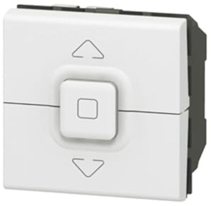 Legrand 077026 Interrupteur de Volets Roulants 500W Mosaic, 2 Modules, Blanc