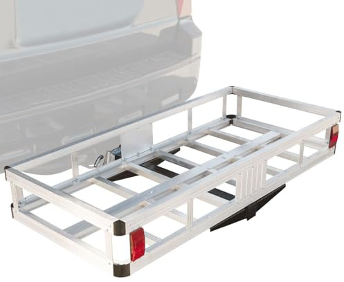 Elevate Outdoor HCCA-2249 48 Aluminum Hitch Cargo Carrier with 5/8 Hitch Pin