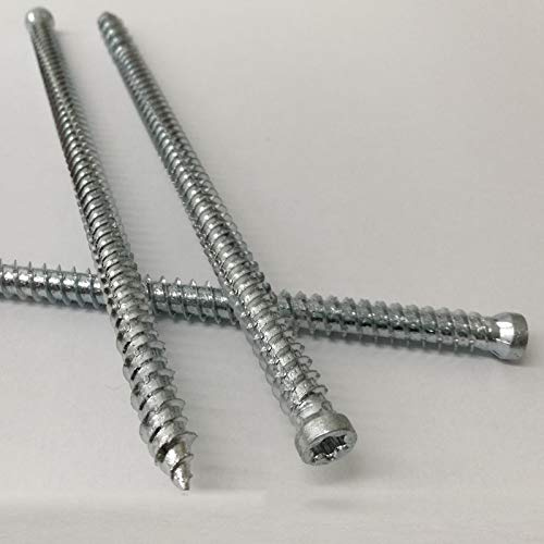 100 Stück Fensterrahmenschrauben 7,5 x 82 mm Fensterschraube Rahmenschraube Rahmenschrauben Torx verz.