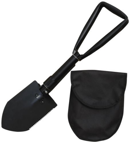 High Peak Klappspaten, schwarz, 60 x 15 x 6 cm, 41422