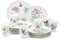 Lenox 6342794 Lenox Butterfly Meadow 18-Piece Dinnerware Set White