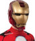 Rubies Official Rubies Official Marvel Iron Man Mask Adult Costume - One Size Halloween