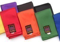 Playwell Martial Arts Satin Kung Fu Schärpe-blau