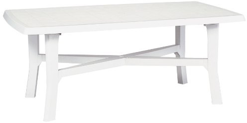 Ipae-Progarden S.P.A. Tavolo 180X100 Senna Bianco