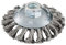 Metabo Rundbürste 100x0,5x10 mm/M 14, Stahldraht gezopft, gekröpfte Ausführung, Drahtstärke 0,50 mm