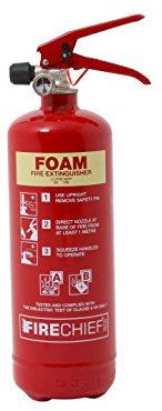 Firechief FXF2 XTR Foam Extinguisher, 2 L, Red