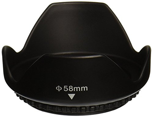 Vivitar 58mm Pro Digital Tulip Hard Lens Hood