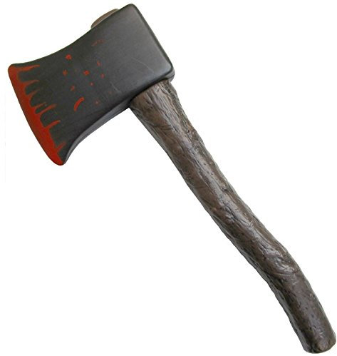 Fiesta Palace - hache ensanglantée en plastique 40cm