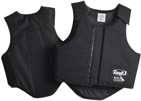 Tough 1 Bodyguard Protective Vest, Black, X-Small