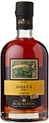 Rum Nation Jamaica 5 Years Old Pot Still Rum 50% Vol. 0,7l in Giftbox