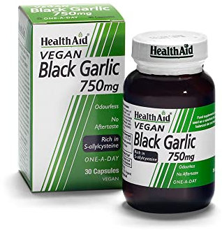 Black Garlic 750mg NEW 30 capsule by Health Aid…