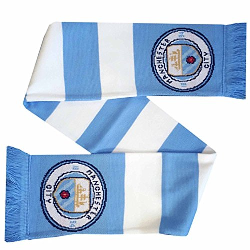 Man City Crest Bar Scarf