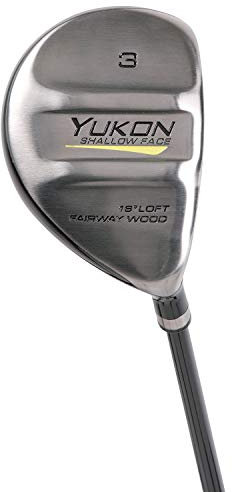 Pinemeadow Herren Men's Yukon 13+ Fairway Woods Golf Bat, Right Hand, schwarz metallic