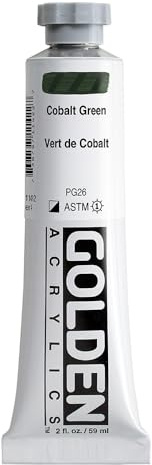 Pro-Art Golden Heavy Body Peinture Acrylique Vert Cobalt 59 ML