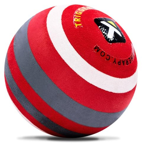 TRIGGERPOINT MBX Massageball, Gezielte Muskelentspannung, Tragbare Selbstmassage, Muskel- und Bindegewebsmassage Massage, Rote, 2.6''/5cm, Red