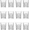 12 x Vasos de Whisky, Tumbler, Vidrio, 35 cl, 9 cm de diámetro, Altura: 120 mm