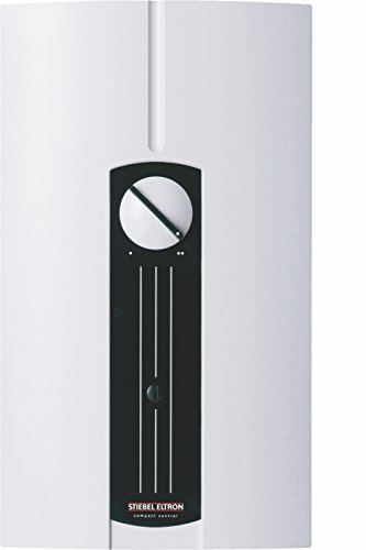 STIEBEL ELTRON hydraulisk kompakt varmvattenberedare DHF 13 C för köket, 13 kW, stark strömanslutning 400 V, överbordsmontering, 74301