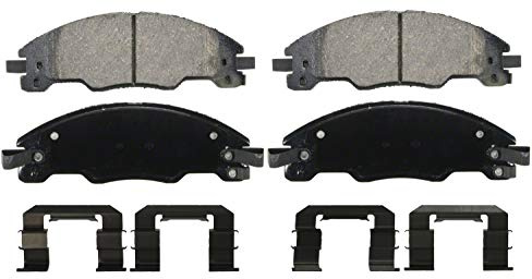 Wagner QS ZD1339 Disc Brake Pad Set, Chamfered Edges for Smooth, Quiet Stops, Fits 2008–2011 Ford Focus