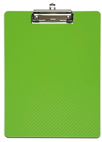 MAUL Klemmbrett A4 MAULflexx | Klemmbrettmappe im A4 Format für Dokumente | strapazierfähige Konferenzmappe | einschiebbare Aufhängöse | Mappe mit Bügelklemme für loses Papier | Grün