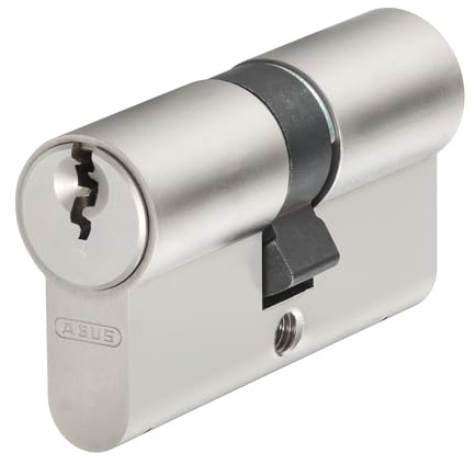 ABUS Cilindro Profilato E30NP - Doppio Cilindro, 35/50 mm, 3 Chiavi