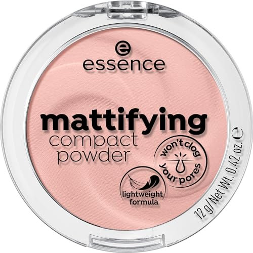 Essence - Polvos compactos matificantes - 10 Light Beige