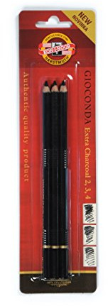 Koh-I-Noor 8811 Crayon – Noir charbon (Lot de 3)