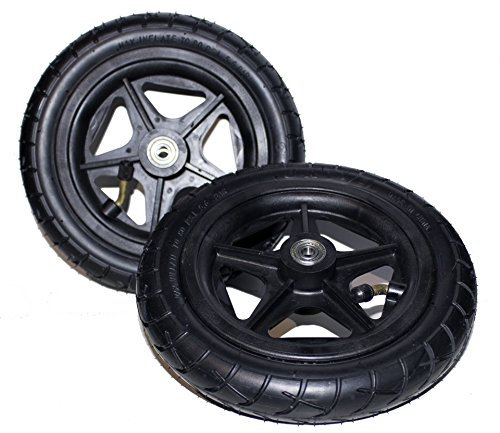 Air 205mm 2 Lufträder 8 x 1 1/4 Zoll für Cityroller inklusive Radlager ABEC7