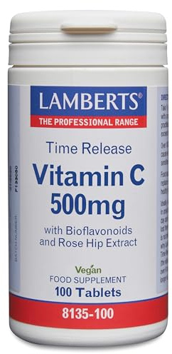 Lamberts Vitamina C 500 Mg, 100 Unidades
