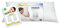 Mediflow 5223 Aloe Vera Aktion Wasserkissen, Orthopädisches HWS Stützkissen, 40x80 cm, weiß, 1 Stück (1er Pack)