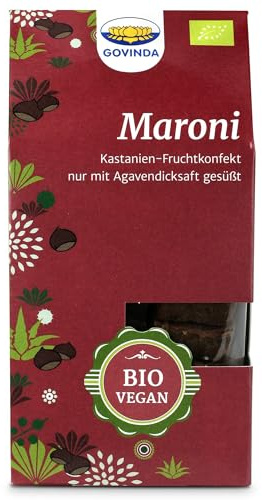 Govinda Maroni-Konfekt, 1er Pack (1 x 100 g Karton) - Bio