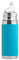 Pura kiki ISOLIER Babyflasche Edelstahl blau Trinklernsauger