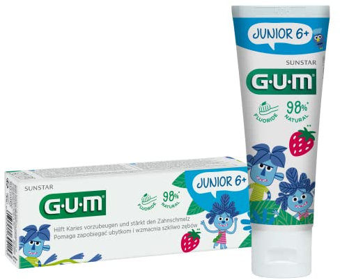 Gum Junior Zahngel 50ml, 3er Pack (3x 50ml)
