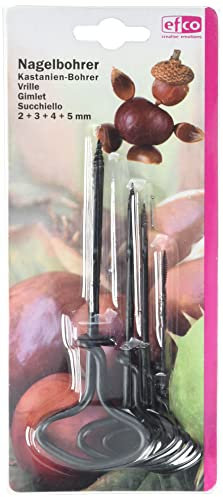 efco Nagelbohrer, Metall, Schwarz, 20.7x9x2 cm