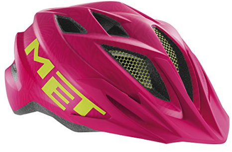 MET Fahrradhelm Crackerjack, Pink/Green, 52-57 cm, 3HELM82UNPR