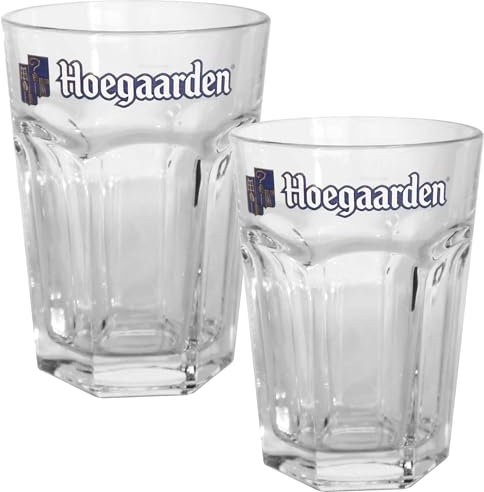 Verres à bière Hoegaarden Demi Pinte CE 250 ml (Lot de 2)