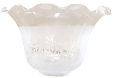 LB Tulipa de Cristal Granada Mate 10x17cm Boca de 5 cm LTDE 97-X