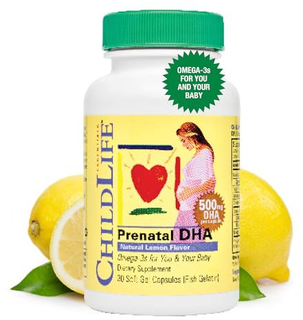 Childlife La vie des enfants Essentials prénatal Dha 500mg 30 Sgel