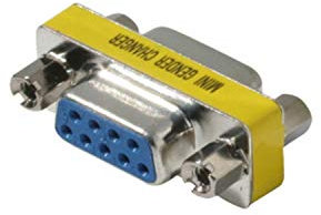 Gender Changer, 2 X 9 poli. Accoppiatore D Sub