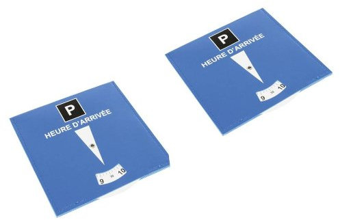 VWPEYY MINGCHENCN Lot de 2 disques de stationnement pour Zone Bleue