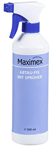 Maximex Abtau-Fix, 500 ml, antibakterieller Kühlschrank-Enteiser zur Unterstützung des Abtau-Vorgangs bei Gefrierschränken und Kühltruhen, neutralisiert Gerüche für Sauberkeit im Eisschrank