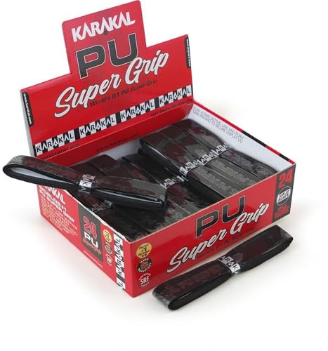 Karakal Black Pu Super (Box Of 24), Grip Unisex Adulto, (multicolor), Única