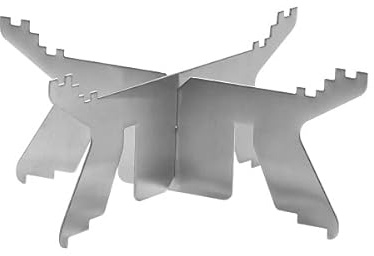 Kelly Kettle Pot-Base Support (NEW VERSION) for all Stainless Steel | Cook fast items like Oatmeal, Noodles over the chimney as it boils or b Use underneath to eliminate scorch marks to lawns,etc