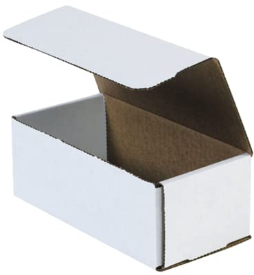 AVIDITI Shipping Boxes Small 8L x 4W x 3H, 50-Pack | Corrugated Cardboard Box for Packing, Moving and Storage
