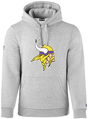New Era - NFL Minnesota Vikings Team Logo Hoodie - Grey - XXL