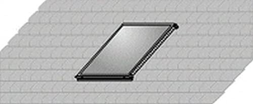 WOLF Aluplus Montage Set Hochformat für 1 Kollektor